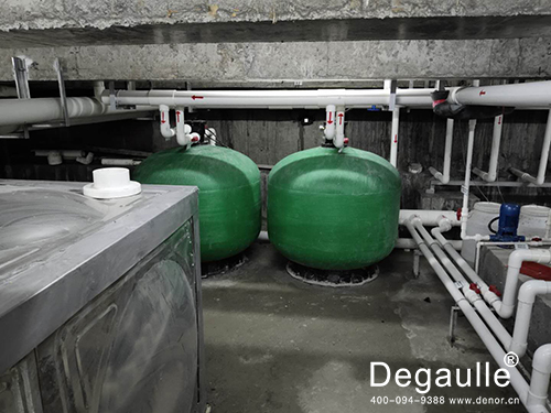 戴高樂(lè)頂出式玻璃纖維砂缸