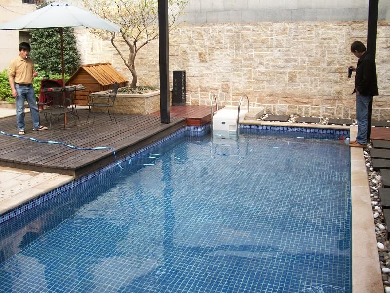 廣州金域藍灣FX25私家別墅泳池工程 廣州金域藍灣FX25私家別墅泳池工程