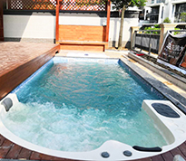 江門十里方圓別墅恒溫泳池項目工程 江門十里方圓別墅恒溫泳池項目工程